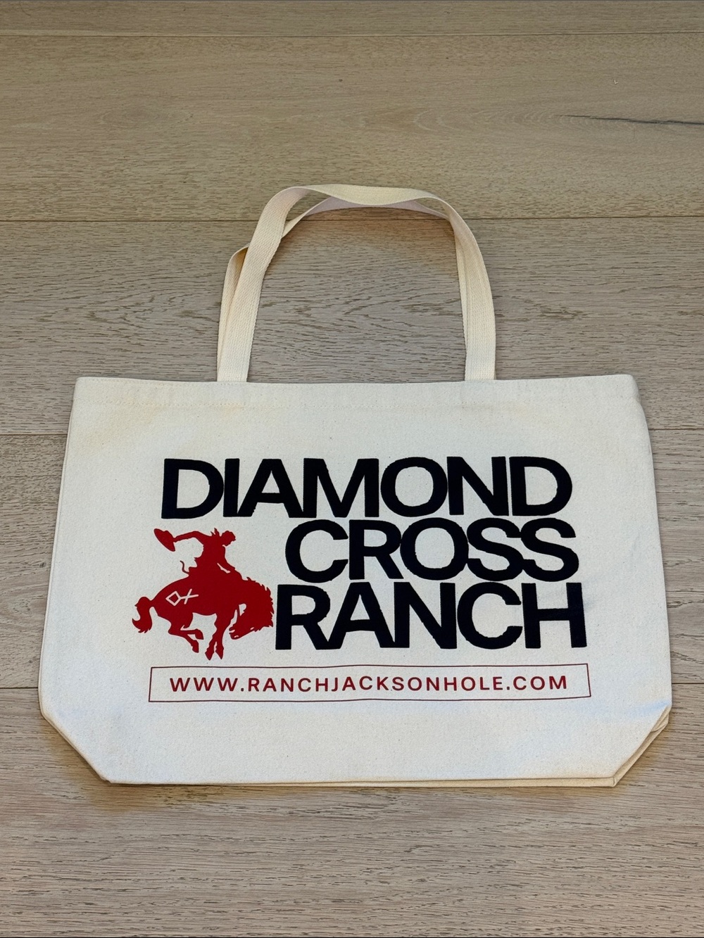 Diamond Cross Ranch Canvas Tote Bag | Brand New & Never Used | NWT
